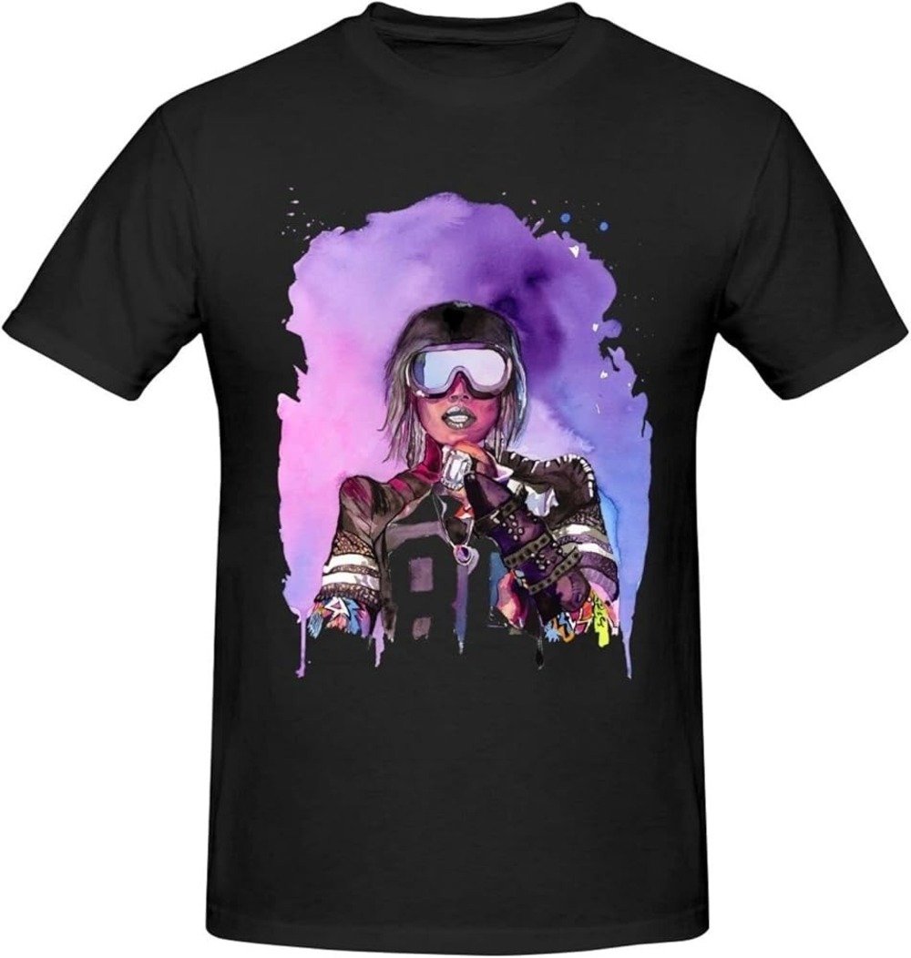 Missy Elliott T-Shirts Mens Casual Cotton